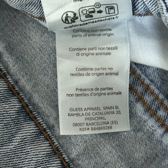 GUESS Relaxed Fit Light Wash Jeans 34 - Picture 9 of 9